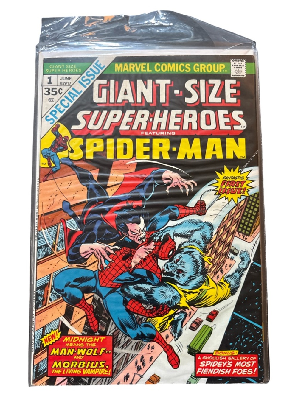 🕷️ Giant-Size Spider-Man Comic – Marvel – Vintage Collector Issue